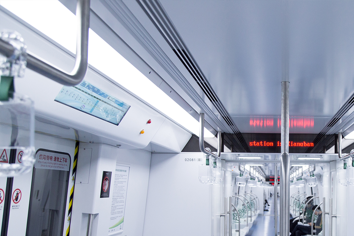 沙巴官网平台专为地铁“智慧”升级，地铁导乘屏助力智慧出行！